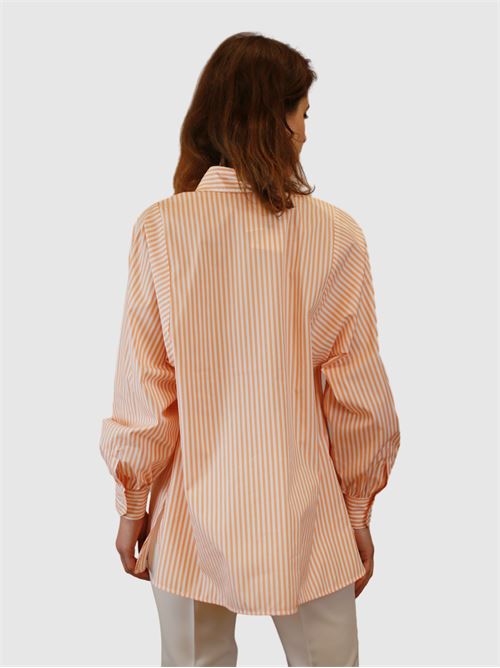 Camicia in cotone a righe MAXMARA WEEKEND | 2415111051600064